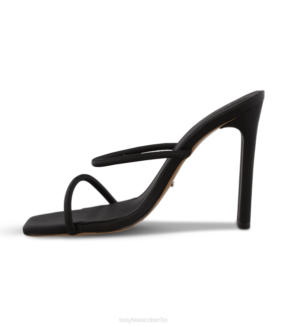 Riemchensandaletten| de Tony Bianco Frauen Florence-Heels schwarze Galaxie 4624368